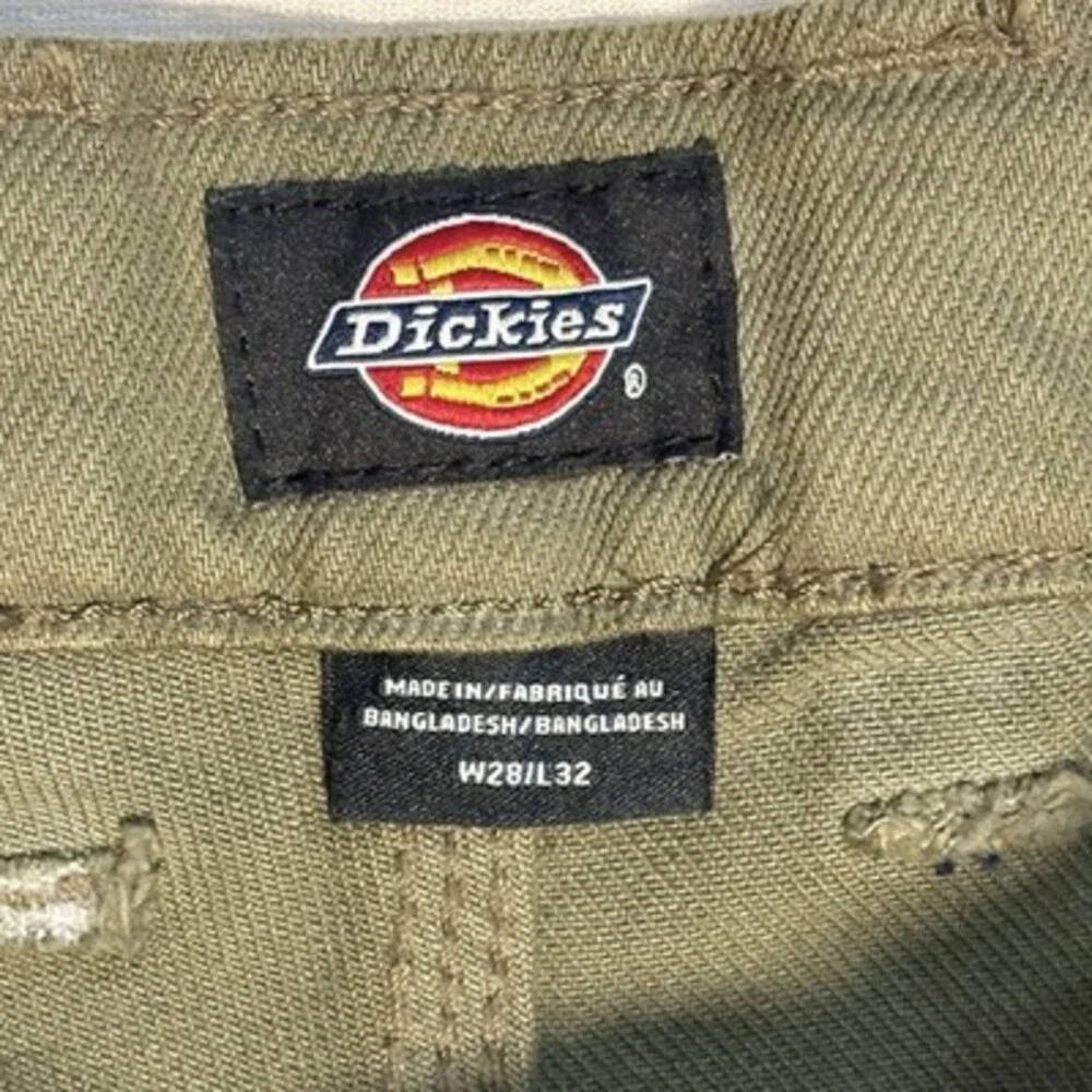 Dickies Men’s‎ Olive Green Denim Jeans W28 L32 New With Tags Straight Fit